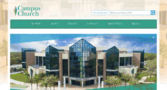 Desktop Screenshot of campuschurch.com