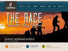 Tablet Screenshot of campuschurch.org